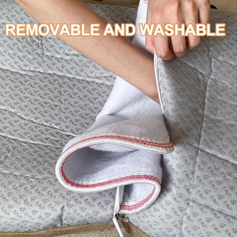 Cojín for Silla de Escritorio, Cojín de Asiento con Calefacción y Respaldo, con Lazos, Funda Extraíble, Cojín for Asiento de Dormitorio, Adecuado for Sillas de Oficina, Mecedoras(White)