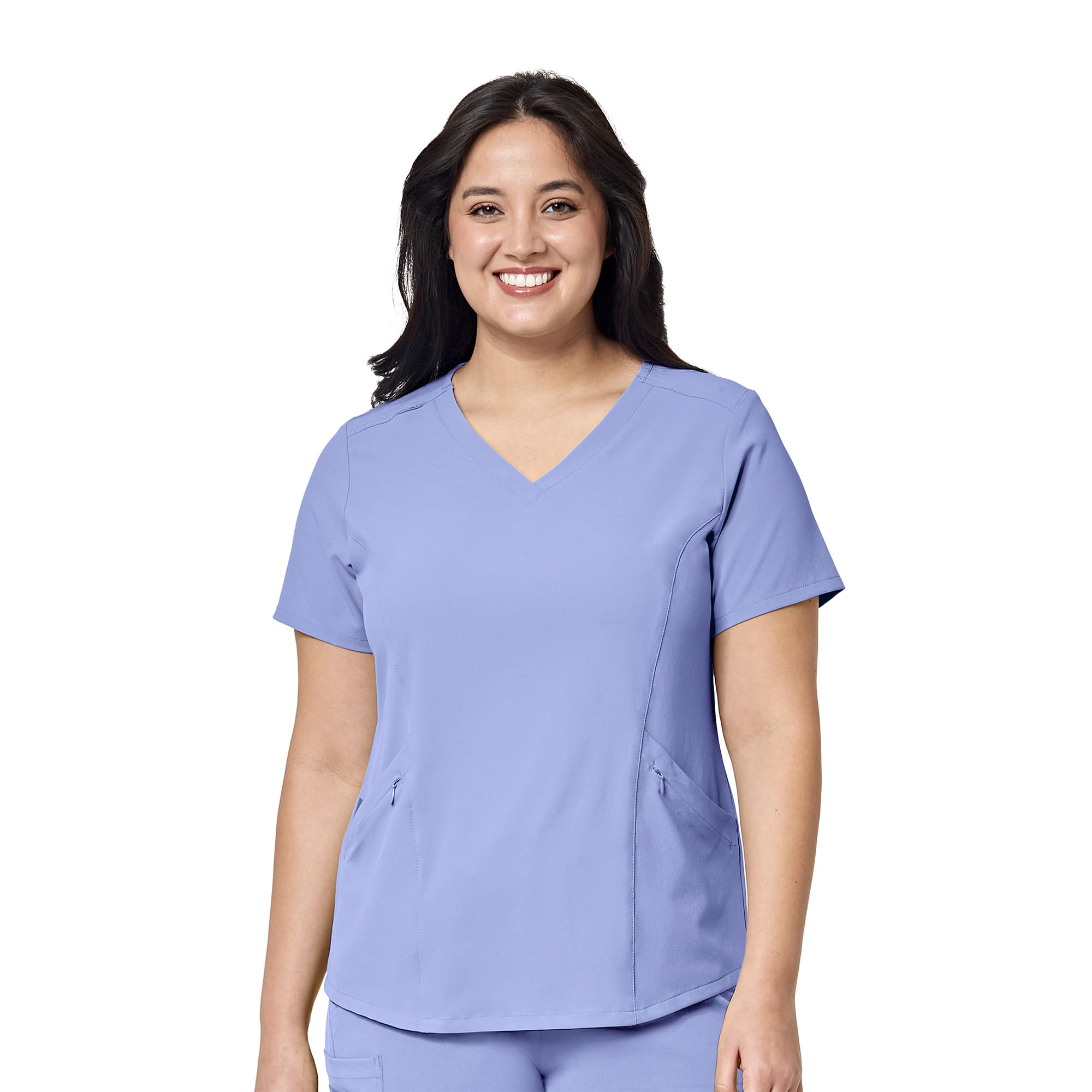 WonderWinkwomens Renew Women's V-neck Scrub Top Medical Scrubs