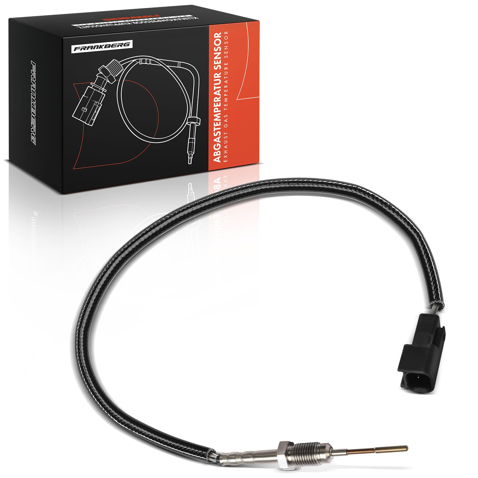 Frankberg Capteur de température des gaz d'échappement 2-Pôles Compatible avec CX-5 GH KE 2.0L 2.2L 2.5L Remplacer# SH02187G0