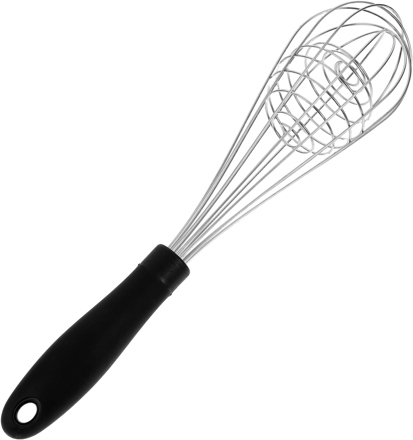 DECHOUS Manual Stainless Steel Egg Whisk Handheld Mechanical Mixer Kitchen Tool for Baking and Cooking, Rotary Hand Mixer Stirrer Suitable for Home Use