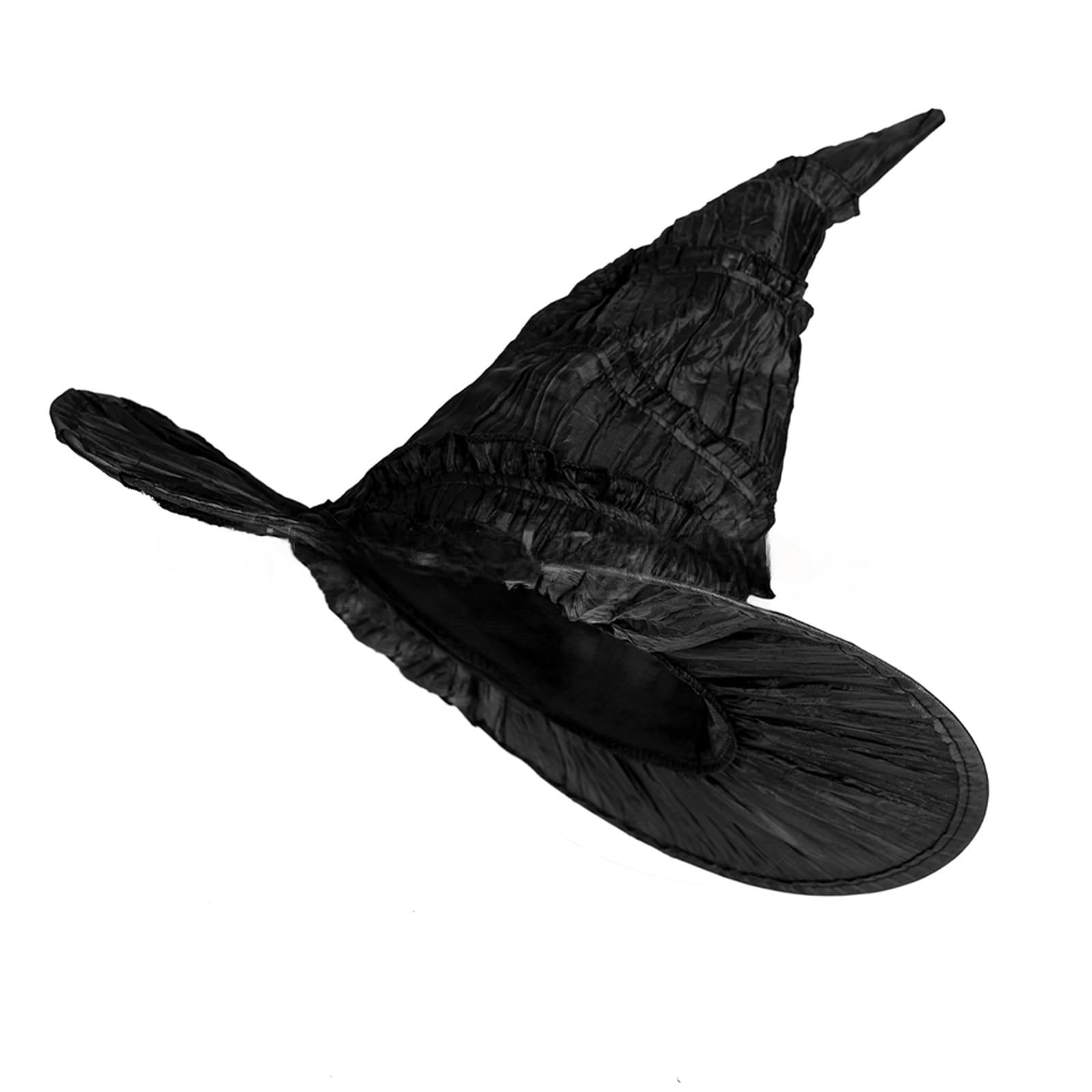Topcosplay 3pcs Witch Hat Wizard Hat with Gloves Glasses Halloween costume Accessories (Hat Gloves Glasses set) - Image 4