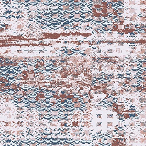 Tapis en polyester et coton Homemania au design résumé de haute qualité