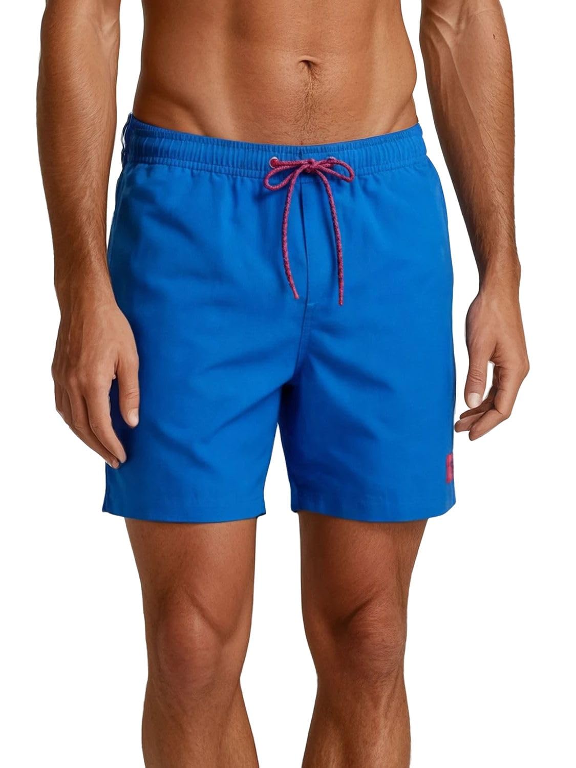 riverso Badehose Herren lang Badeshorts RIVDavid Regular Fit Schwimmhose Elastischer Bund Schwarz Blau Rot Grün Orange S M L XL XXL 3XL 4XL 5XL | Kurze Hose Taschen Shorts Elastischer Bund Schwarz Blau Rot Grün Orange S M L XL XXL 3XL 4XL 5XL