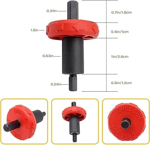 Miniatura 3 de GXARTS Adaptador de broca de motor eléctrico de arranque para recortadoras Troy Bilt y otros equipos de mano