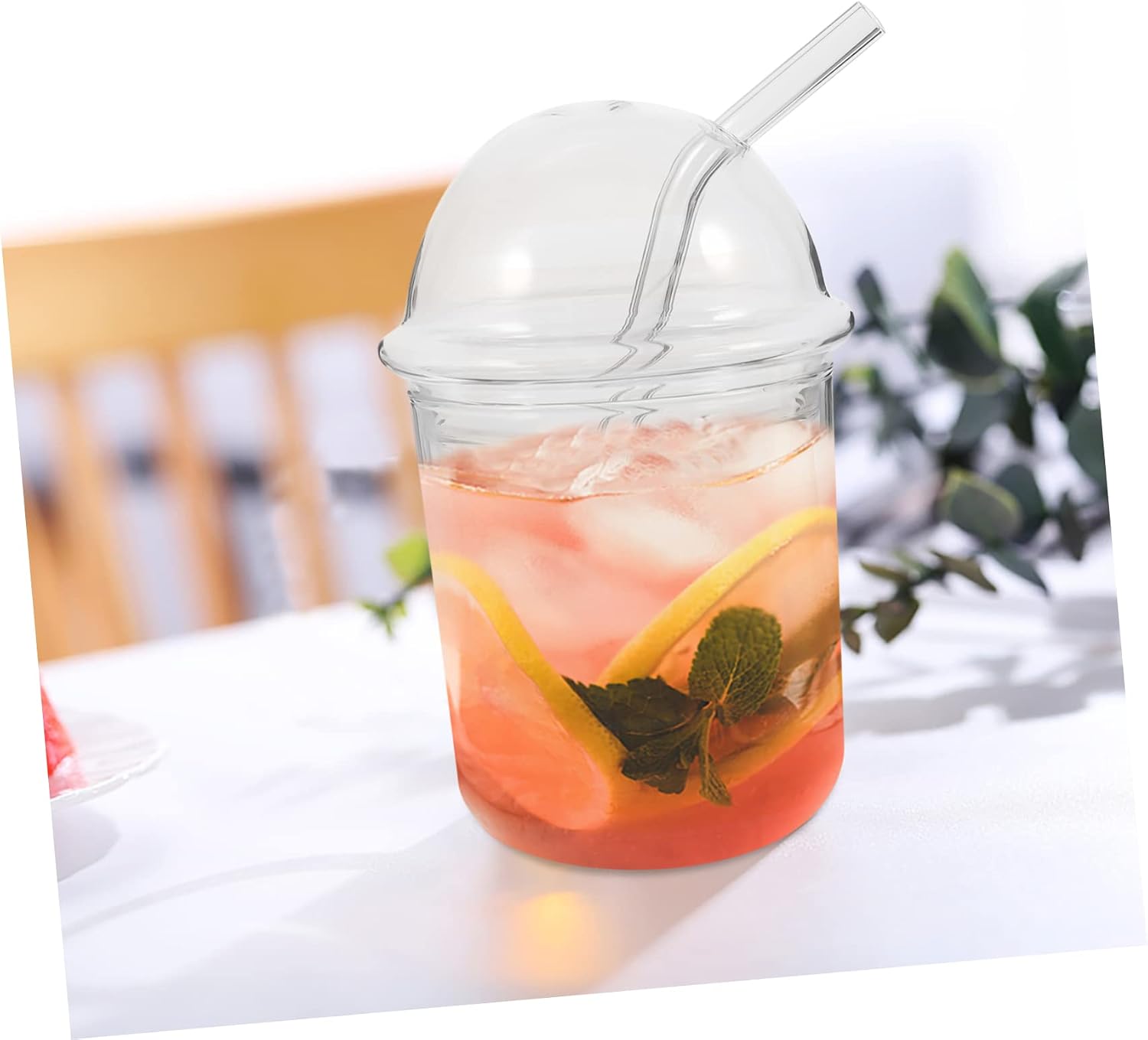 1set Colored Drinking Cup Creative Beverage Cup Functional Water Bottle for Outdoor Use for Juices and Drinks Premium Borosilicate