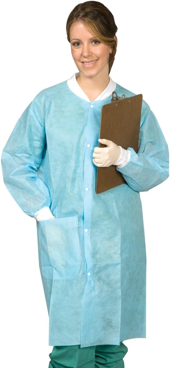 SG-9003 Disposable Lab Coat (Pack of 10)