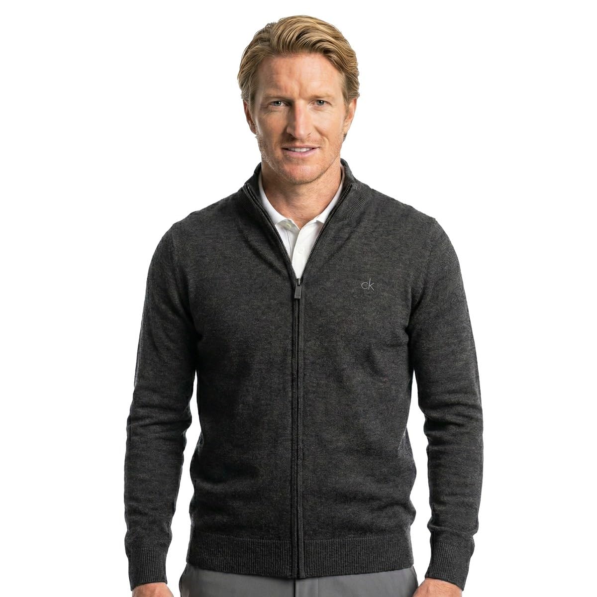 Calvin Klein Gilet de Golf zippé Cleveland pour hommecollection 2026