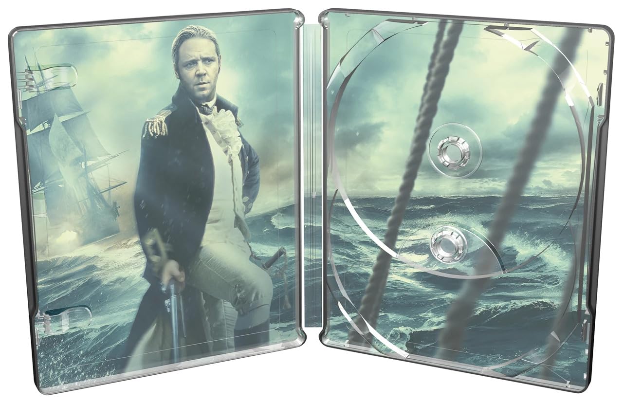 Master and Commander - The Far Side of the World [Limited Edition, Steelbook] [4K UHD + Blu-ray] [Region Free]