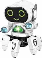 インテリジェントエレクトリックダンスウォーキングミュージカル ロボット 61hUp6pey8L.jpg_BO30,255,255,