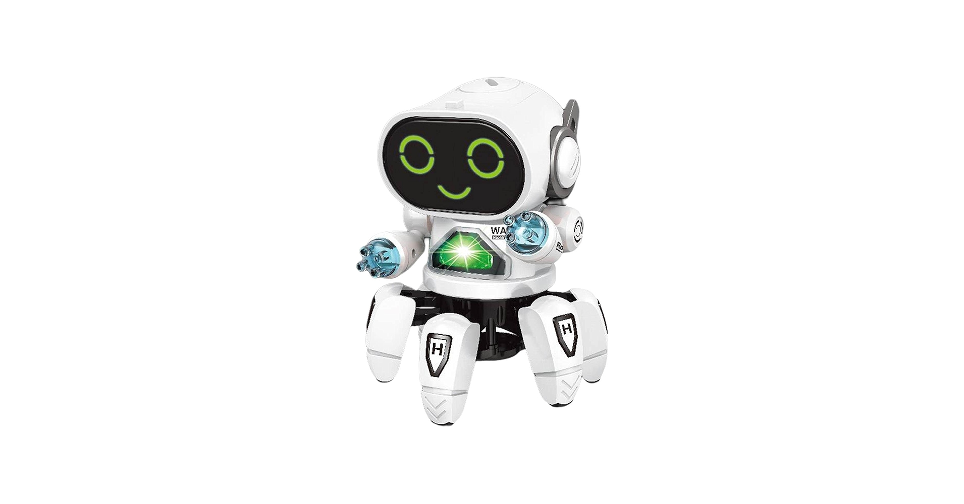 Amazon.co.jp: インテリジェント電気ダンスロボット、6顎