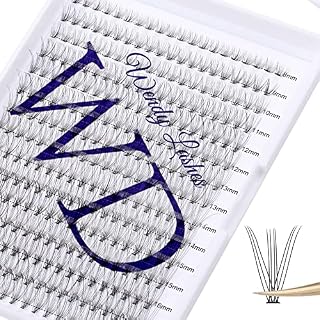 Indywidualne Rzęsy Diy Rzęsy Klastra Rzęs Rozszerzenia D Curl 0.07mm Rzęsy Klastra 14mm Miękkie I Wispy Rzęs Rozszerzenia Klastry Wielokrotnego Użytku Indywidualnych Rzęs (FD-B-0.07-D-14)