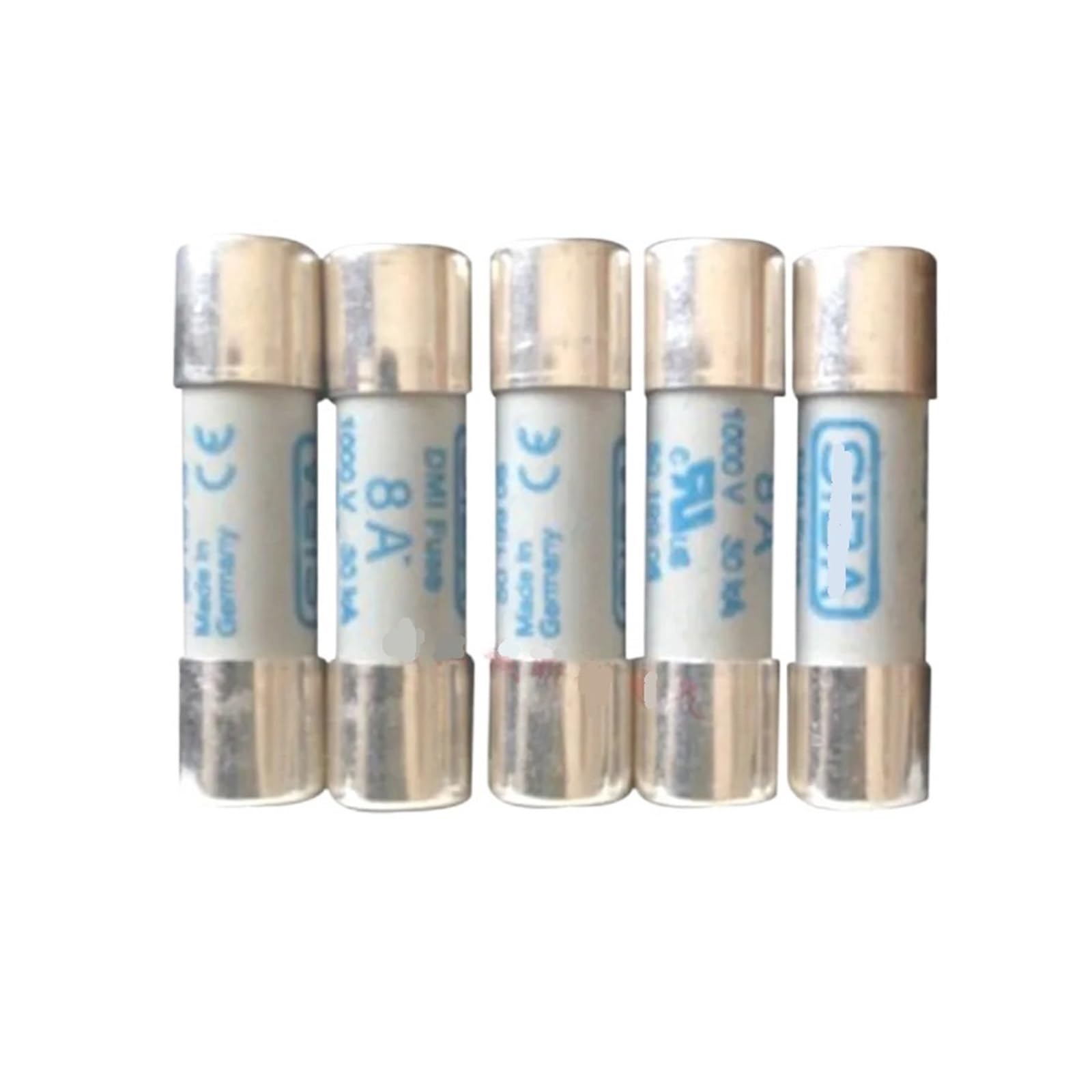 RCGKNNMUZ 10PCS Fuse 5019906 2A 4A 5A 6A 7A 8A 9A 10A 11A 12A 16A AC/DC 1000V 10 * 38mm(16A)
