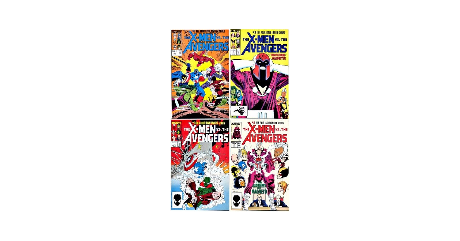 X-Men vs Avengers #1-4 Complete Limited Series (Marvel