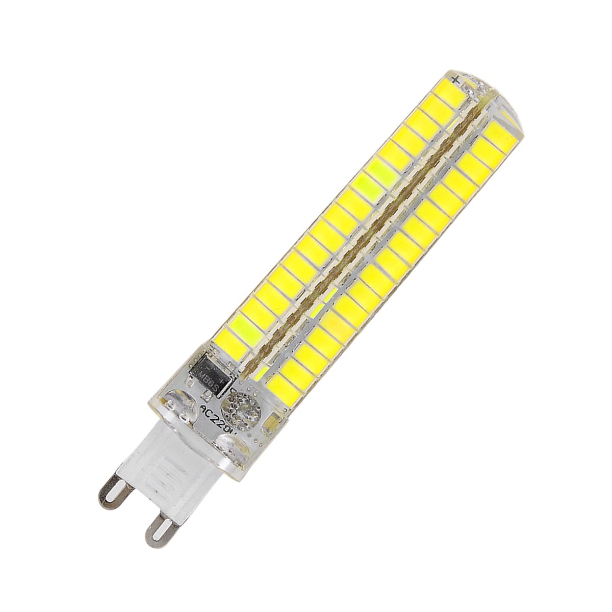 G9 LED kukurydza cebula 10 W 136 LED 5730 SMD 900-1000 LM ciepła biel / zimna biel silikonowa lampa AC 220-240 V 6 sztuk (kolor : Cool White)
