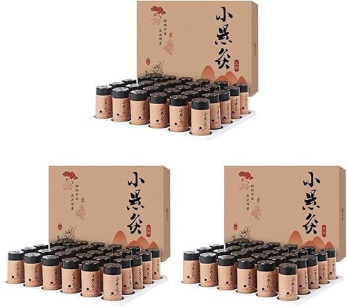 Healeved 3 cajas de barras de quemador de hombro para cuello pequeño, calcomanía china para aliviar el cuello, soporte marrón, herramienta para