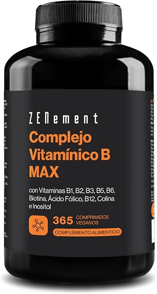 Complejo de Vitamina B con Colina e Inositol 365 tabletas
