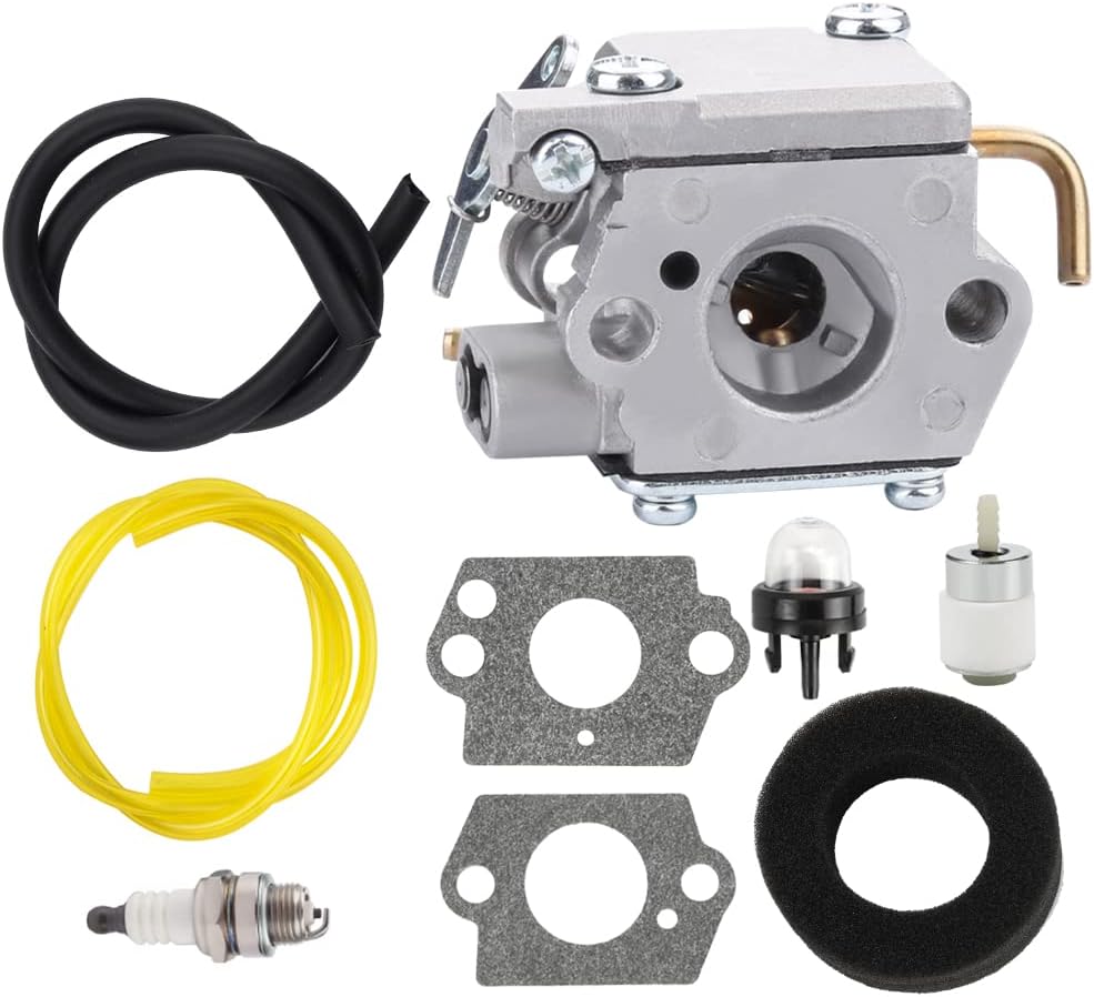 Dalom WT-827 Carburetor w for Troy-Bilt 753-05133 TB10CS TB20CS TB20DC TB65SS TB70FH TB70SS TB90BC Trimmer TB310QS TB320BV Leaf Blower