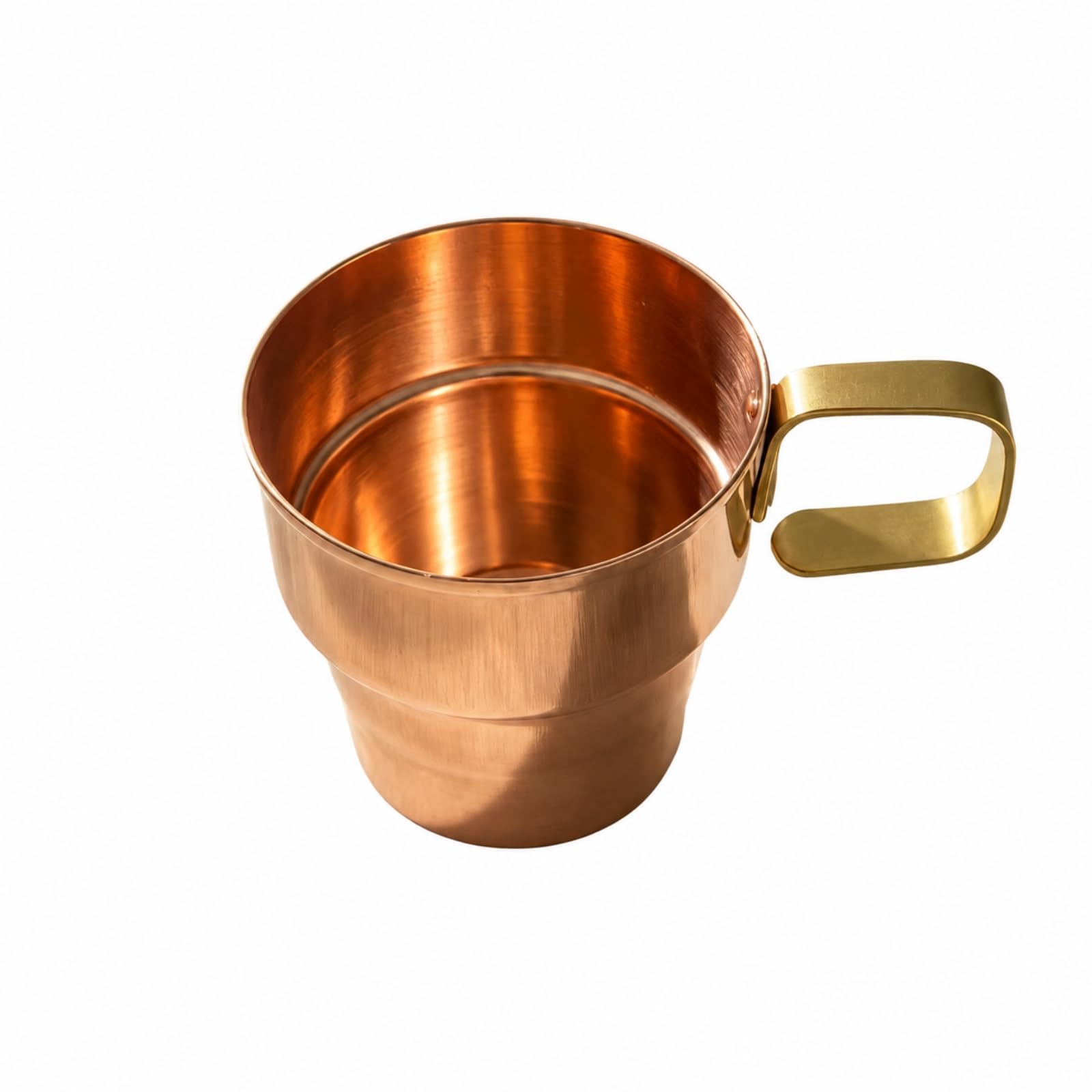 Tasse En Cuivre à Paroi Épaisse, Finition Lisse