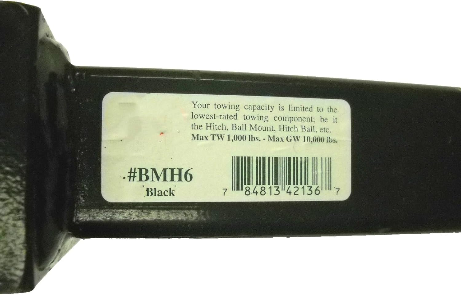 BMH6 for Brophy Trailer Made Truck Trailer 6" Drop Solid Forged Steel Ball Mount Made 10,000 for use with 2 inch Receiver Tubes Single Piece Forged Steel Design