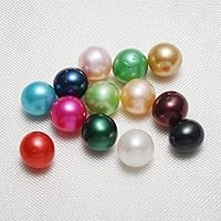 Vista 6 de XUDREZ Perlas de ostra natural, 50 unidades/lote, ostras monstruosas con perlas en el interior, a granel real en ostras, perlas ovaladas de agua