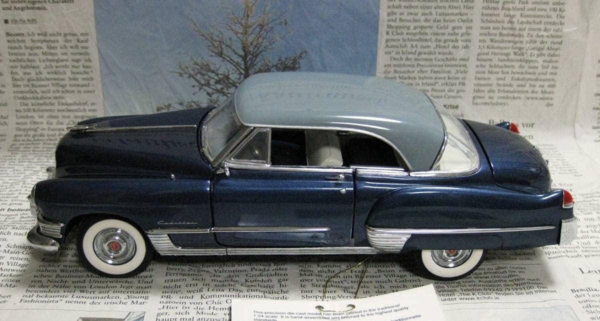 フランクリンミント キャデラック クーペ デヴィル 1949年 1/24 モデル フランクリンミント キャデラック クーペ デヴィル 1949年 1/24