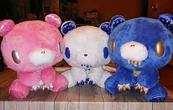 【新品】チャックスGP✧グルーミーぬいぐるみ 2種セット ① チャックスGPいたずらぐまのグルーミーぬいぐるみ2種セット