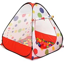 Kiddey Ball Pit Play Tent - Pops up No Assembly Required - Use as a Ball Pit or As an Indoor/Outdoor Play Tent, with Convenient Carry Bag for Easy Travel and Storage, Great Gift Idea 141 Parallel Import