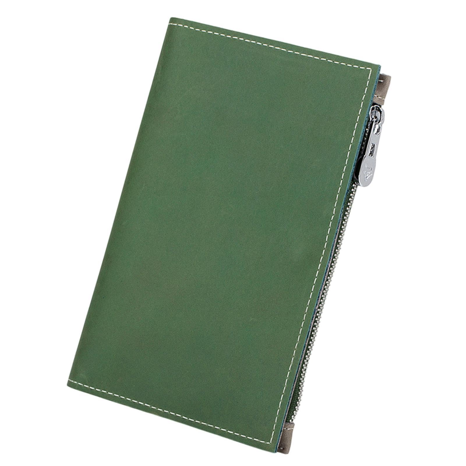 Passport Package Large Capacity Credit Card Bag for Certificates Air Tickets Green-image-30