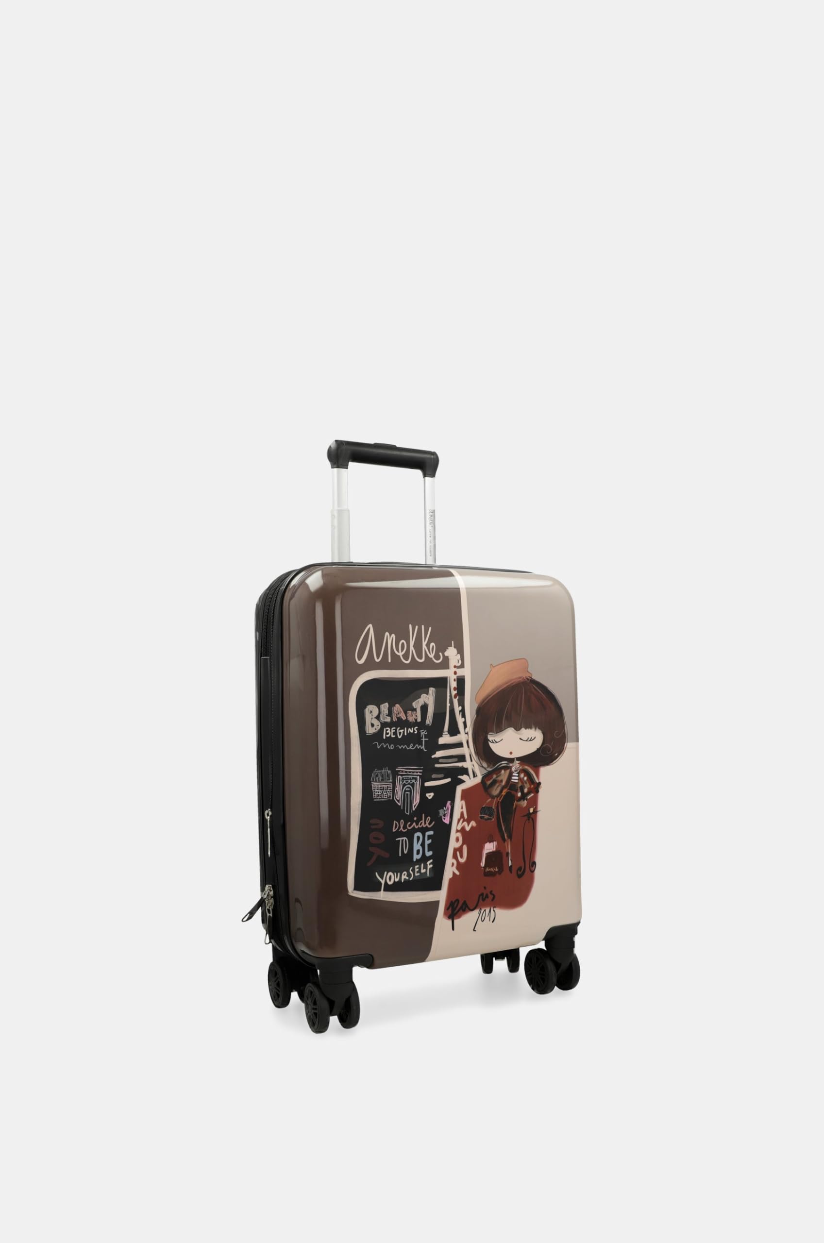 Anekke carrello Mademoiselle Expandable Cabin Trolley Multicolor multicolore