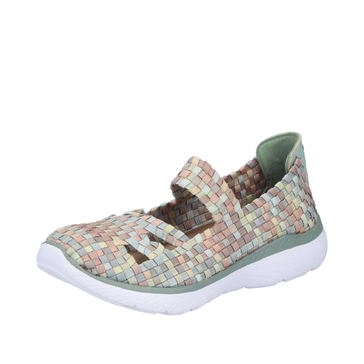 Rieker Women's M5059 Ballet Flats, Multicoloured, 37 EU