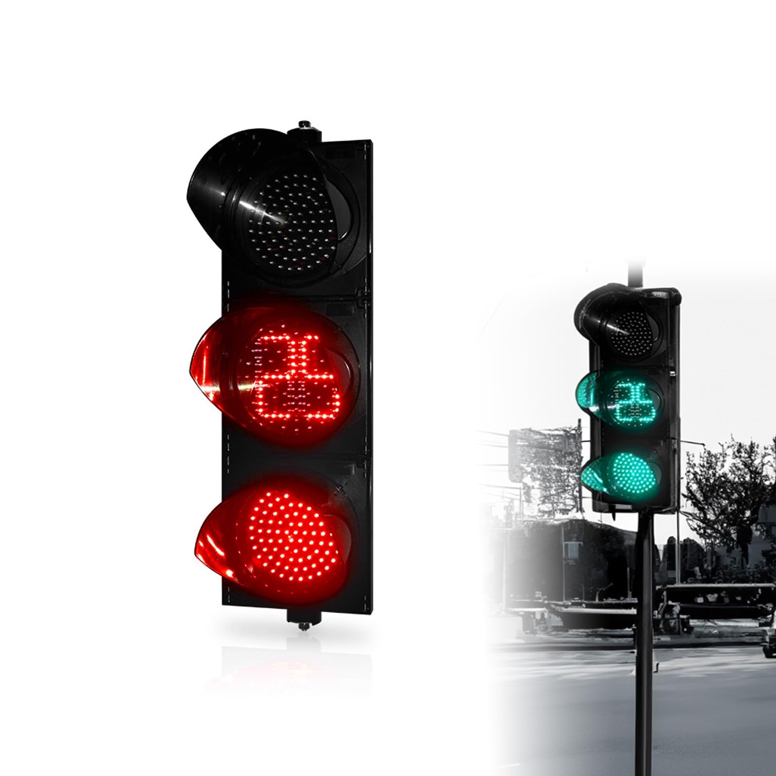 Amazon.co.jp: MBBTAG 信号機 交通灯 産業用 LED 信号機ランプ PC