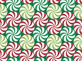 PEPPERMINT SWIRL 18 x833'Gift Wrap Full Ream Roll (1 unidad, 1 paquete por unidad)