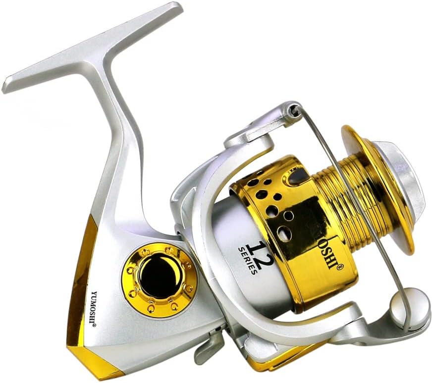 TEQIN Spinning Reel, 5.51 Gear Ratio 5kg Max Drag