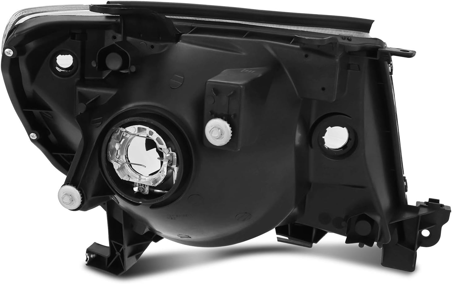 Lowest Price SCITOO Headlight Assembly Fits For Toyota Tacoma 2005-2011 Headlamp In Chrome Housing Amber Reflector Clear Lens