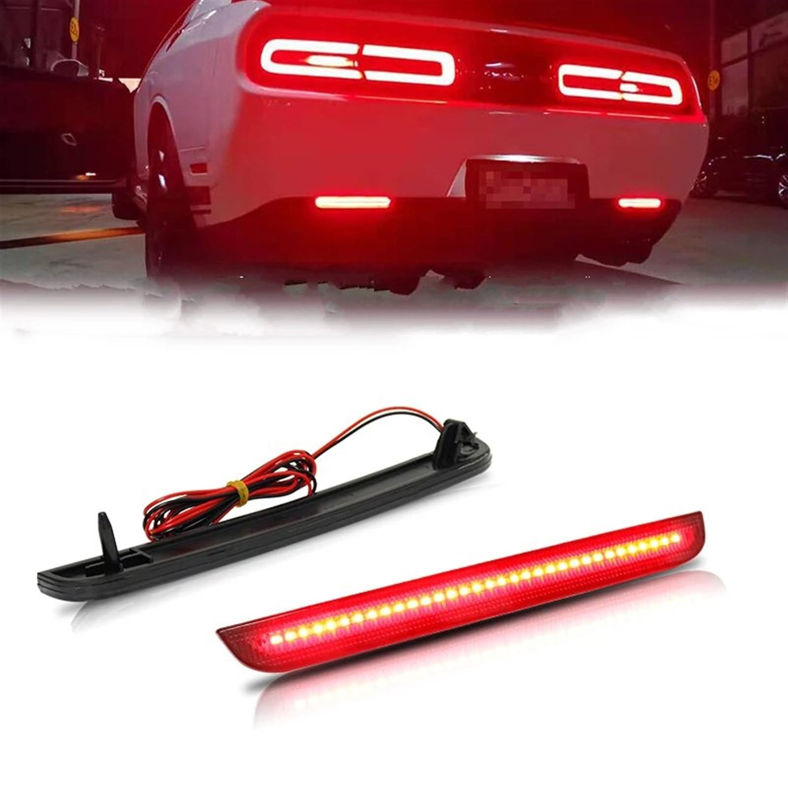 Amazon | テールランプ ダッジ チャレンジャー 2015-2022 2個レンズ