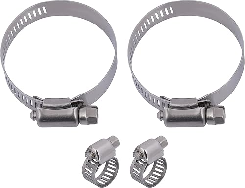 Miniatura 3 de SCITOO Radiador 2795 + abrazadera de manguera de 0.31 a 0.39 pulgadas, 4 piezas para Chrysler para Town & Country 2005-2007 para Chrysler 2005-2007