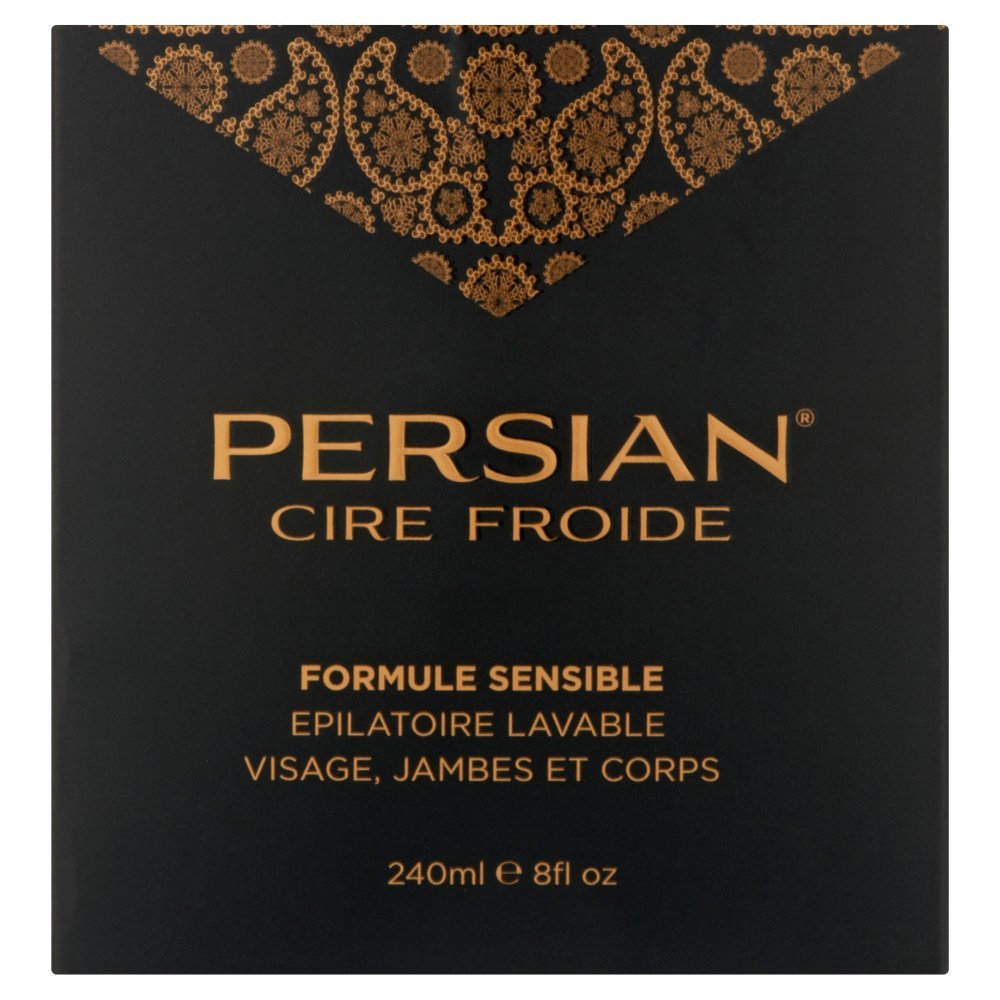 Persian Cold Wax Kit, Hair Removal Sugar Wax for Fine to Medium Hair