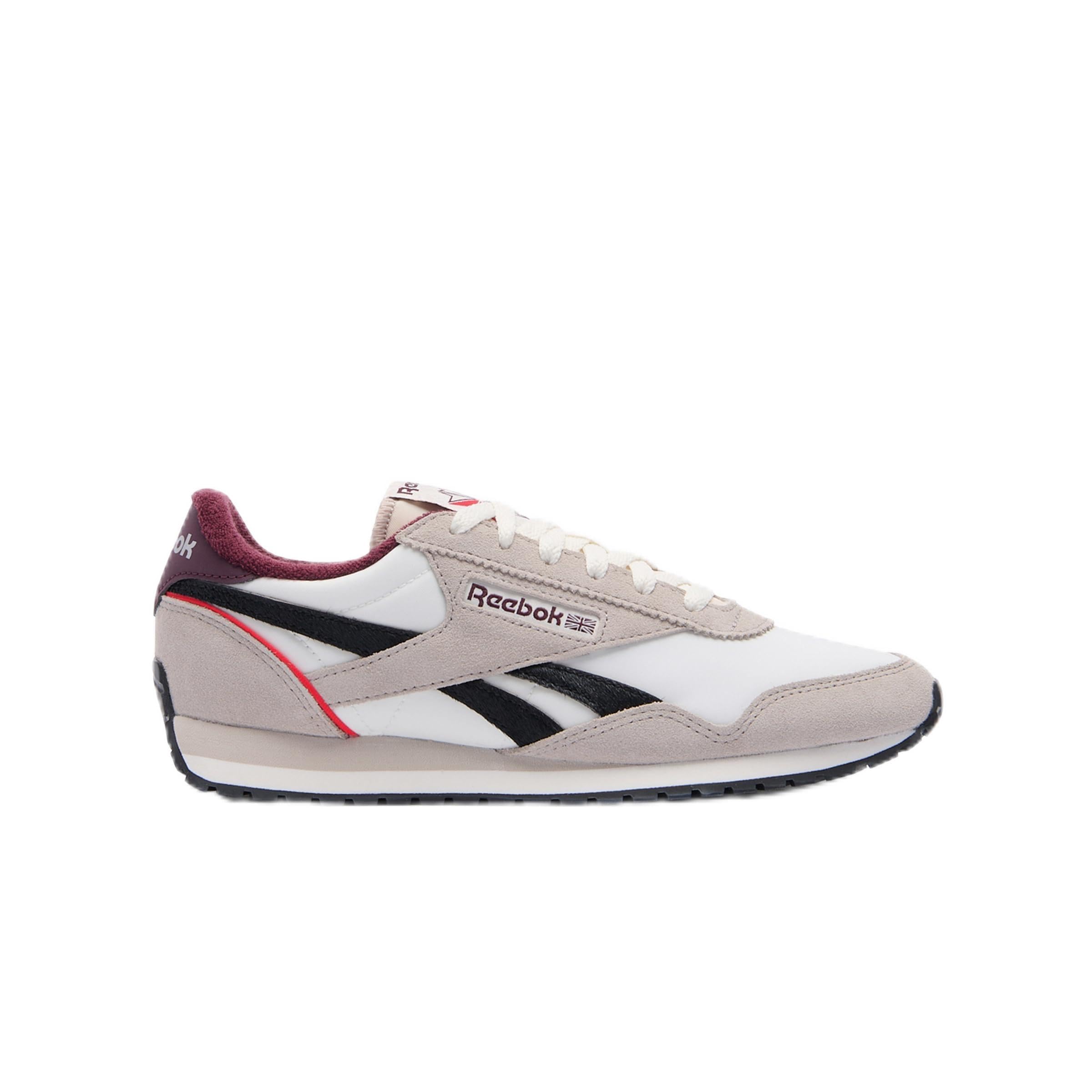 Reebok Women's Classic AZ Trainers, Chalk/Moonstone/Black Cherry, 35 EU, Chalk Moonstone Black Cherry, 2/2.5 UK