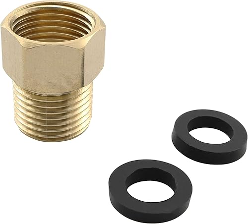 Miniatura 2 de Válvula de retención unidireccional TAODAN 2PCS 12 pulgada macho a 12 pulgada hembra de rosca antirretorno, válvula de retención de latón