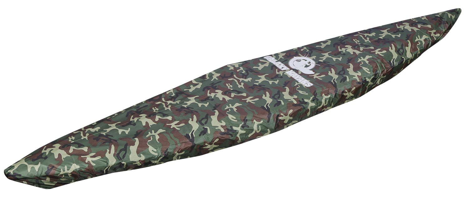 Galaxy Kayaks Kajak Abdeckung Hülle Schutz Lagerung Abdeckplane Bootsplane, Wasserdicht, UV-beständig, Oxford-Gewebe, Länge: 5.0 m, Farbe: Jungle, für Kajak