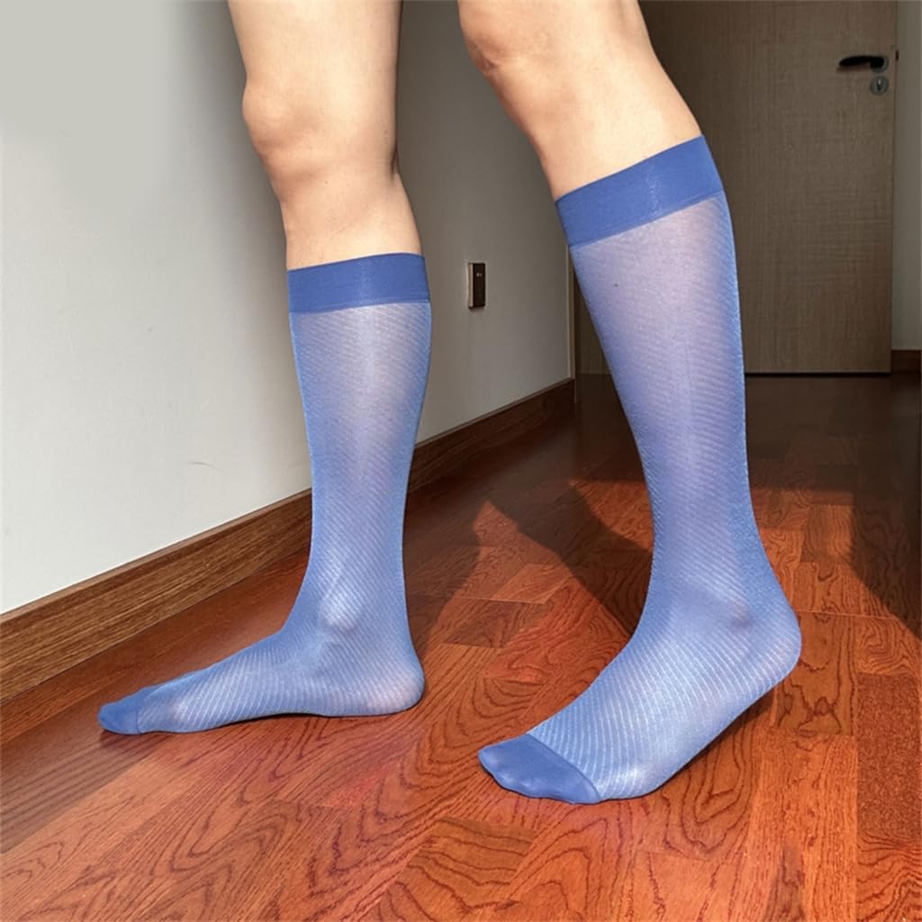 Premium Men Dress Socks for Business Prom Occasion Breathable Nylon Fabric Socks with Comfort and Practical