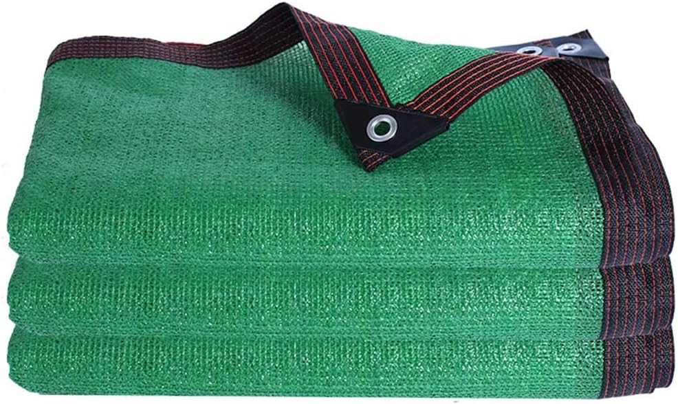 LDMD Green Shade Cloth, Polyethylene Shade Net, Shade Cloth with Grommets, for