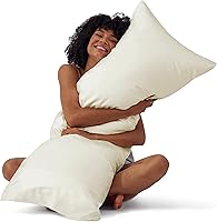 Vista 39 de Bedsure - Juego de fundas de almohada de satén tamaño king, 2 unidades - Fundas de almohada gris plateado para cabello y piel con cierre de sobre