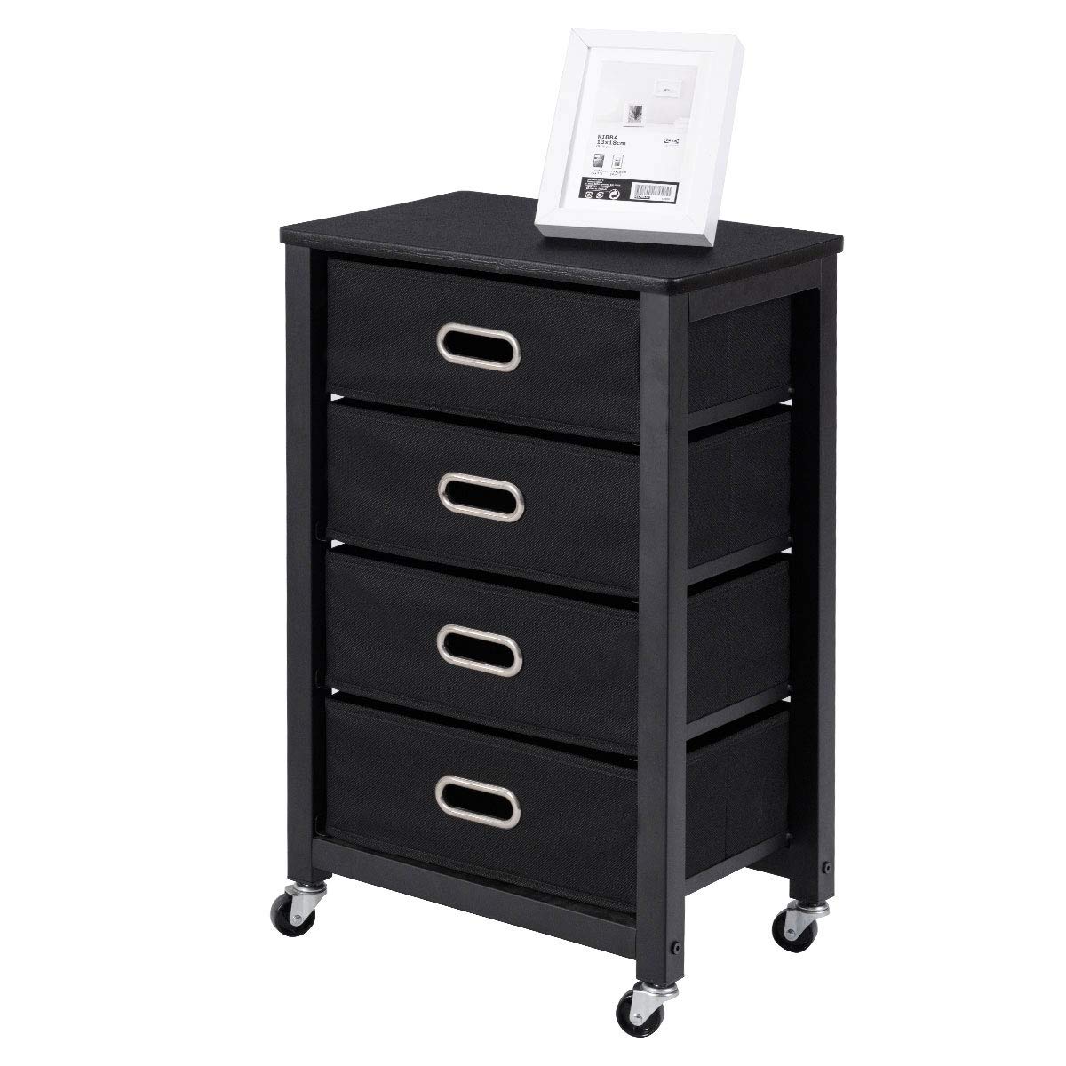 Giantex Tool Cart 16 Drawers Top Chest Box Rolling Toolbox