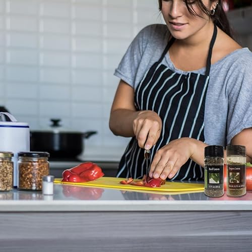 Miniatura 3 de Encore Premium Seasoning New Kitchen - Juego de regalo de 12 piezas con cuchara medidora ajustable y tarjeta de recetas June Street Market en blanco