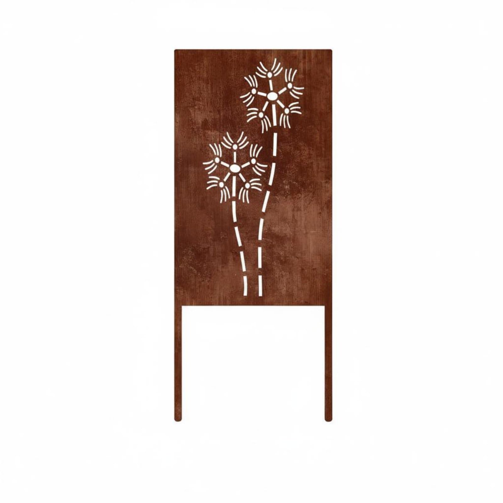 Botanical Garden Stake Hollow Out Design Rusted Metal Garden Stake Weather-Resistant Metal Yard Art, Dandelion 1 | Home & Garden | Yard Garden & Outdoor Living | Garden D?©cor-image-33