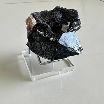 最高級モリオン=黒水晶[YhUW]原石　中国山東省産　台座付きインテリア　魔除け Amazon.co.jp: 最高級モリオン=黒水晶YhUW原石 中国山東省産