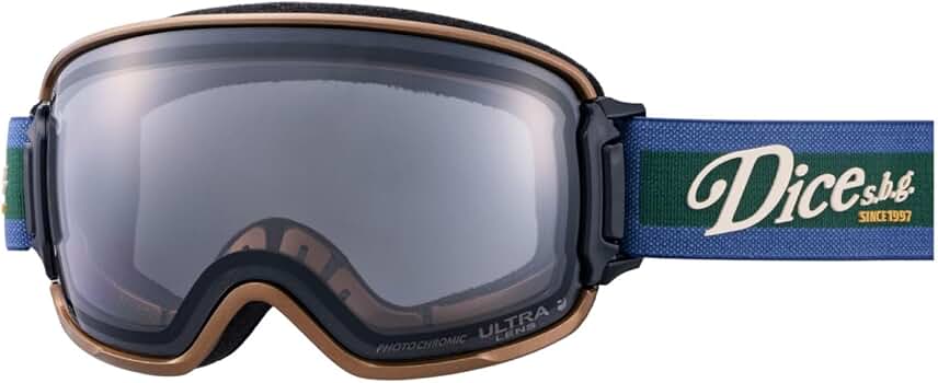 ダイスDICEケース付き(曇りは極限まで抑えられた高性能なゴーグルです)バンク DICE snowboarding goggles | ダイススノーボーディングゴーグル