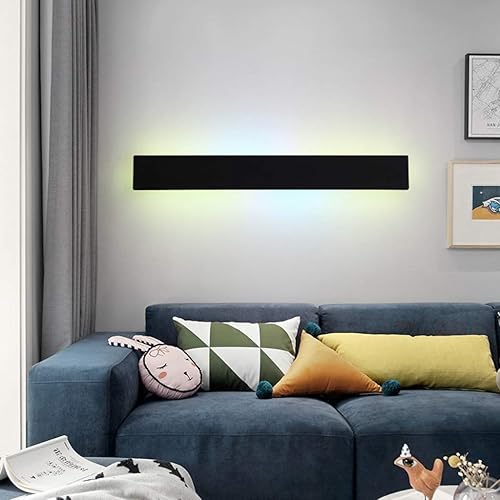 Miniatura 3 de QFFL Paneles de luz LED inteligentes RGB Iluminación de pared interior con remoto regulable lámparas de pared cambio de color para sala de estar,