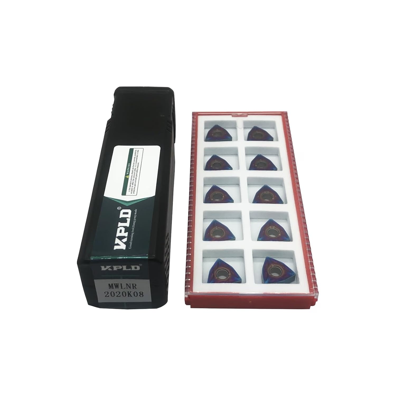 3/4" 20MM Right Cutting CNC Lathe Carbide Excircle Indexable Turning Tool Holder Bit Set MWLNR2020K08 with 10pcs WNMG432 WNMG080408 Indexable Carbide Inserts for Hardness Steel — Amazon image 7
